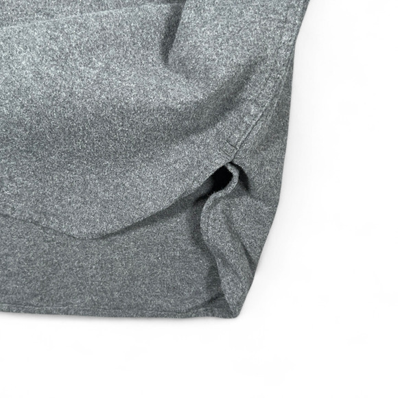 Vintage LL Bean Shirt Adult MEDIUM Gray Chamois Flannel Outdoor Heritage Y2K - Picture 7 of 10